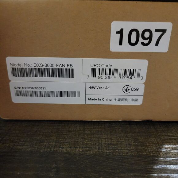 D-Link, DXS-3600-FAN-FB, Fan Module With Front-To-Back Airflow - Picture 11 of 12